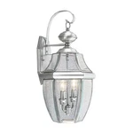 Livex Lighting Monterey Outdoor Wall Lantern Brushed Nickel 2251-91. Fixed Price $233.96.