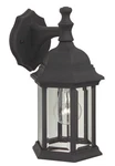 Craftmade Z294 Hex Style Cast Light 12-1/8"H Outdoor Wall Black. Fixed Price $62.55.