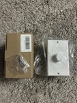 Tnp Mount Plate Volume Control Knob 100W In-wall Speaker Audio White New. Fixed Price $16.98.