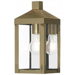 Livex Lighting Nyack Outdoor Wall Lantern Antique Brass. Fixed Price $211.16.