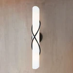 Set Of 2 Troy Lighting Roxbury 18" Graphite Bath And Vanity Wall Lights. Fixed Price $395.00.