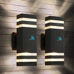 2PK Modern Led Up Down Dusk To Dawn Sensor Wall Light Dual Lamp Fixture Outdoor. Fixed Price $43.99.