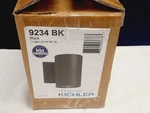 Kichler 9234BK Modern Indoor/outdoor Wall Light, Aluminum, Black *new*. Fixed Price $22.39.