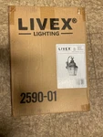 Livex Lighting 2590-01 Exeter Outdoor Wall Sconce, 15.5" Tall, Antique Brass. Fixed Price $216.99.