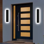 Picico Outdoor Wall Lights Exterior 24IN 2PC,4.33IN Wide Dimmable Modern Outd.... Fixed Price $227.19.