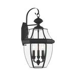 Livex Lighting 2351 Black Monterey 3-LIGHT Outdoor Wall Sconce. Fixed Price $335.96.