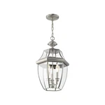 Livex Lighting 2355-91 Monterey Outdoor Brushed Nickel Finish Solid B.... Fixed Price $395.07.
