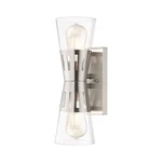 Livex Lighting Bennington Industrial Farmhouse Wall Sconce Brushed Nickel 18172. Fixed Price $100.95.