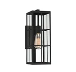 Savoy House 5-1989-BK Ericson 1-LIGHT Outdoor Wall Lantern In Matte Black (5.5". Fixed Price $244.00.