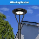 150W Led Post Top Fixture With Photocell, Commercial Street Area Lighting. Fixed Price $146.20.