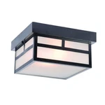 Acclaim Lighting Artisan 2 5" Flush Mount, Matte Black - 4710BK. Fixed Price $170.00.