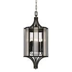 Fine Art Handcrafted Lighting 899582 Bristol 6 20"W Pendant - Black. Fixed Price $6036.00.