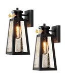 Seovix 2 Pack Motion Sensor Outdoor Wall Lights,dusk To Dawn Exterior Waterproof. Fixed Price $42.95.