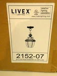 Livex Lighting Bronze Outdoor Pendant Lantern 2152-07 Packfactory Sealed New. Fixed Price $149.99.