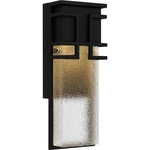 Quoizel DAY8406 Daymon 16" Tall Outdoor Wall Sconce - Black. Fixed Price $179.99.
