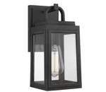 Grandbury Collection 1-LIGHT Textured Black Clear Glass Farmhouse Outdoor Small. Fixed Price $59.99.