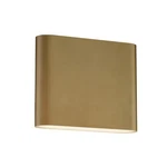 ET2 E23233 Spartan Light 5" Tall Led Outdoor Wall Sconce - Brass. Fixed Price $105.40.