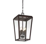 Savoy House 5-549 Bronze Milton 4-LIGHT 12"W Outdoor Taper Candle Pendant. Fixed Price $486.00.