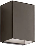 Kichler Walden 7 1/4" High Modern Bronze Outdoor Led Wall Light. Fixed Price $314.99.