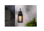 Home Decorators Havenridge 16.6 In. 1-LIGHT Matte Black Hardwired Wall Lantern. Fixed Price $41.18.