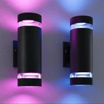 Wowlite Rgb Up And Down Lights Outdoor 2 Pack, Back Porch WALL.73. Fixed Price $115.00.