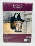 Home Decorators Collection Avia Falls 14.5 In. Led Outdoor Wall Light, Black. Fixed Price $64.99.