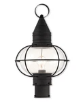 Livex Lighting 26905 Newburyport 20" Tall Outdoor Single Head - Black. Fixed Price $469.96.