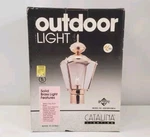 Vintage Catalina Lighting Outdoor Solid Brass 4009 SB5VBB-8 New Beveled. Fixed Price $15.99.