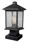 Z-lite 531PHMS-SQPM Portland 17" Tall Marine Grade Light Bronze. Fixed Price $275.40.