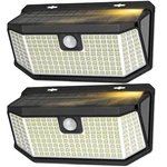 Solar Lights Outdoor 182 Leds 2500LM IP65 Waterpro Of With Wide Anglef.... Fixed Price $64.79.
