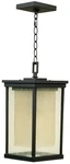 Craftmade 1-LIGHT Oiled Bronze 16"H X 8"W Riviera Outdoor Pendant 100W Z3721-OBO. Fixed Price $113.99.