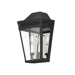 Black Two Light Outdoor Wall Sconce From The Oxford Collection. Fixed Price $208.00.