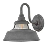 Hinkley Lighting 1194 Troyer 10"H Outdoor Wall Sconce - Aged Zinc. Fixed Price $179.00.