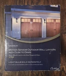 Cattleya Wall Lantern Sconce Dusk To Dawn Outdoor (2-PACK). Fixed Price $86.99.