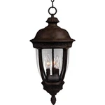 Maxim Knob Hill Cast 3-LIGHT Outdoor Hanging Lantern Sienna 3468CDSE. Fixed Price $380.80.
