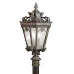 Kichler 9558 Tournai 3 Light 27" Tall Single Outdoor Post - Londonderry. Fixed Price $724.99.
