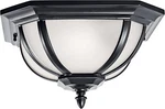 Kichler Lighting 9848BK Salisbury Outdoor Ceiling Black. Fixed Price $208.00.