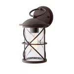 Hampton Bay Wakefield 13.5 1-LIGHT Bronze Outdoor Wall Lantern Sconce New. Fixed Price $75.98.