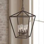 Hinkley Alford Place 17" Bronze 4-LIGHT Indoor Outdoor Chandelier. Fixed Price $849.00.