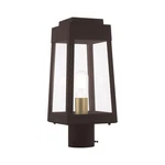 Oslo - 1 Light Outdoor Post Top Lantern In Mid Century Modern Style 6.25. Fixed Price $297.96.