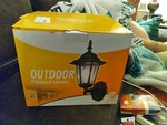 Premium Outdoor 6-PANEL Wall Mount Lanter System W/ Smart Photocell Sensor. Fixed Price $24.99.