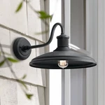 Kichler Allenbury Large 9" High Textured Black Outdoor Wall Light. Fixed Price $215.99.