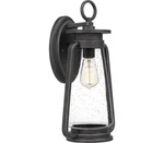 Quoizel SUT8409SPB Sutton Outdoor Wall Sconce, 1-LIGHT 100 Watts, Speckled Black. Fixed Price $132.80.