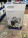 Progress Lighting Woodcliff 1-LIGHT 15 In. Weathered Brass Outdoor Wall Lantern. Fixed Price $60.00.