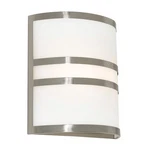 Afx Lighting Plaza 2 11" Sconce, Brushed Nickel/frosted - PLZS11MBBN. Fixed Price $49.60.