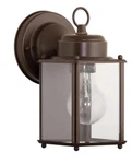 New Progress Lighting P5607-20 Antique Bronze 1 Outdoor Wall Lantern. Fixed Price $39.99.
