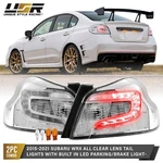 Clear Lens Tail Light Red Led (left + Right) Pair For 15-21 Subaru Wrx Sti Va. Fixed Price $349.95.