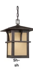 Sea Gull Lighting 60880-51 Outdoor Pendant Bronze. Fixed Price $199.00.