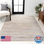 Jonathan Loom Strie Beige/gray Indoor Area Rug 3X5 Ft Modern For Living Room. Fixed Price $75.67.
