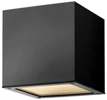Hinkley Kube 6" High Satin Black 2-LED Outdoor Wall Light. Fixed Price $349.00.